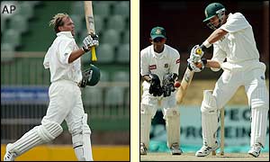 Jacques Kallis took full advantage of some wayward Bangladesh bowling
