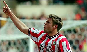 Southampton striker James Beattie