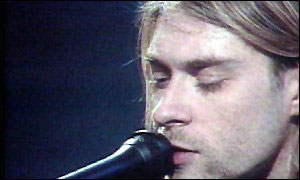 Kurt Cobain of Nirvana