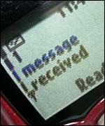 Text message, BBC