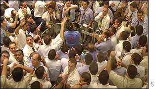 Market traders on Tuesday