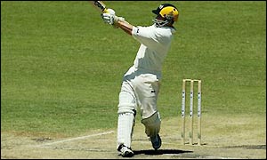 Chris Rogers is in dominant form during the first session