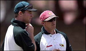 Campbell and Andy Flower, who is vice-captain