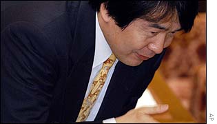 Economy Minister Heizo Takenaka