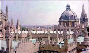 The dreaming spires of Oxford