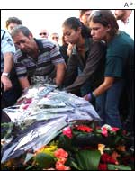 The grave of a Jewish settler