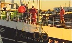 Fishing Boat at sunset