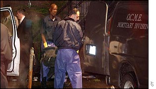 Jam Master Jay's body is taken away