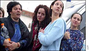 Relatives of trapped children