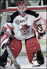 Netminder Stevie Lyle began the player exodus