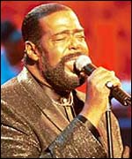 Singer Barry White 