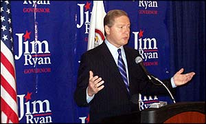 JiM Ryan campaigning (picture Matt Wells)