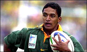 South Africa winger Breyton Paulse