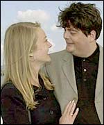 David Shayler with his girlfriend Annie Machon 