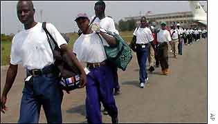 Rwandan Hutu refugees