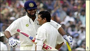 VVS Laxman congratulates Tendulkar on reaching three figures