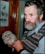 Mr Whoo at six weeks old