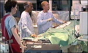 NHS consultants at work