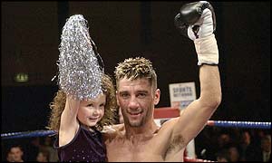 McCullough shares his celebrations with his daughter