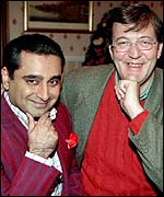 Sanjeev Bhaskar and Stephen Fry