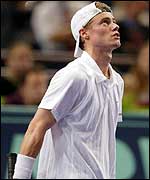 World number one Lleyton Hewitt