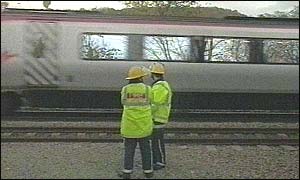 Hundreds of gallons of diesel spilled from the train