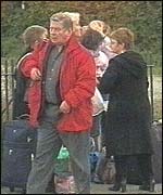 Hundreds of passengers were evacuated 