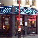 Pizza Express outlet on Wardour Street