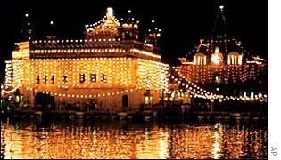 Amritsar's Golden temple