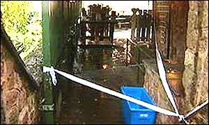 Area where body was found