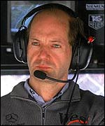 McLaren technical director Adrian Newey