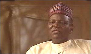 Sule Lamido met the BBC's Mike Embley