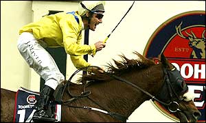 Damien Oliver guided Media Puzzle to victory