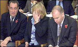 From left: Paul and Lesley Coppin and Steve Rus