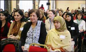 Women at the conference