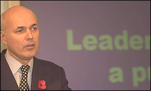 Tory leader Iain Duncan Smith