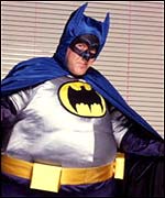 Batman, aka Russ Abbot