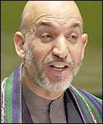 President Hamid Karzai