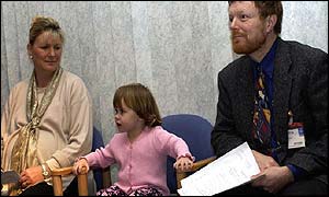 Tamsin, Amelia and Richard Lamplugh