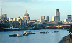 City of London skyline