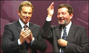 Tony Blair and David Blunkett