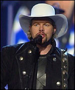 Toby Keith is one of the stars nominated