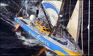 Ellen MacArthur may be racing Kingfisher for the last time