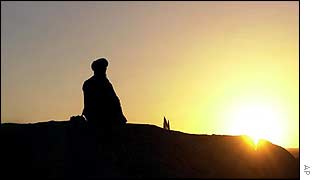 Maghreb prayer in Afghanistan
