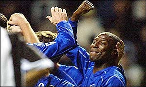 Campbell shocks the Newcastle crowd with an early goal