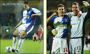 Richards scores the winning penalty to seal a 5-4 win for Blackburn