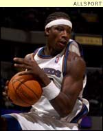 Washington Wizards star Kwame Brown