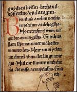 Medieval Welsh book 