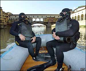 Police divers