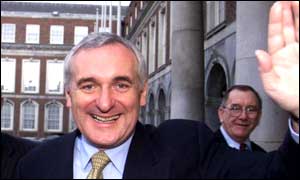 Bertie Ahern at Dublin Castle